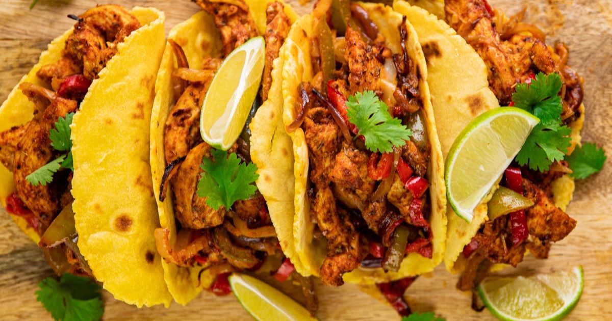 Fajitas z kurczakiem Pyszności