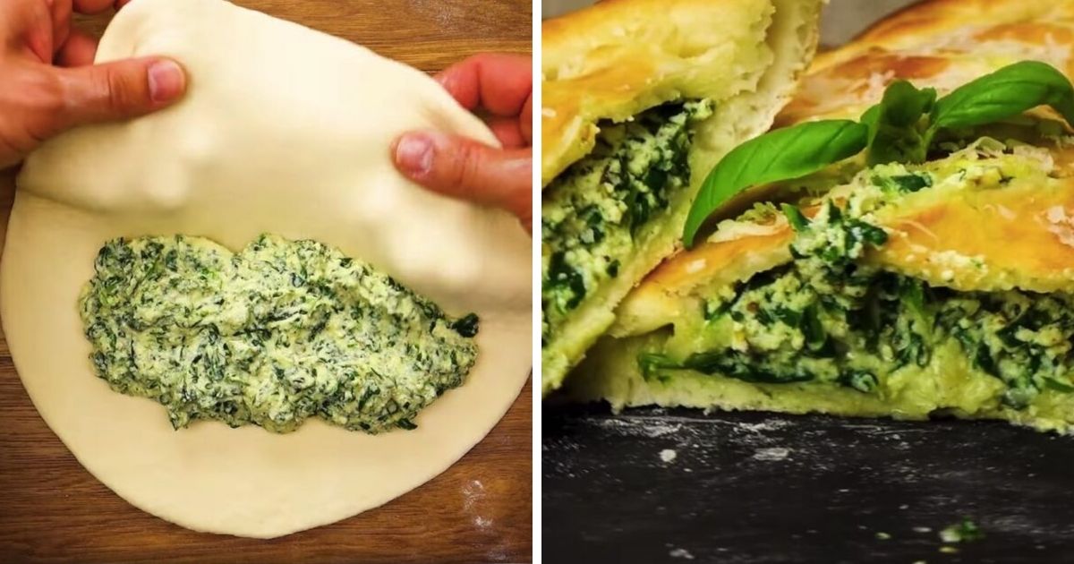 Przepis na calzone ze szpinakiem i ricottą Pyszności
